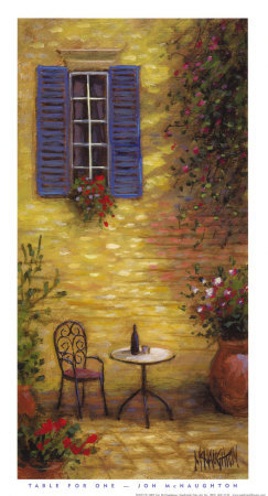Table For One Print Table For One Print