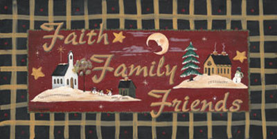 Faith, Family, Friends Print Faith, Family, Friends Print