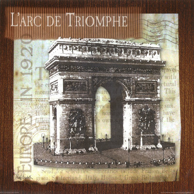 L'Arc de Triomph Print L'Arc de Triomph Print