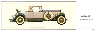Cadillac, 1931 Print Cadillac, 1931 Print