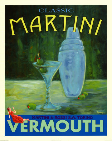 Classic Martini Print Classic Martini Print