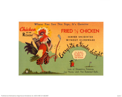 Fried Chicken Print Fried Chicken Print