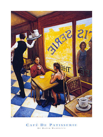 Cafe De Patisserie Print Cafe De Patisserie Print