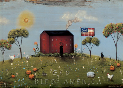 The Red Schoolhouse Print The Red Schoolhouse Print