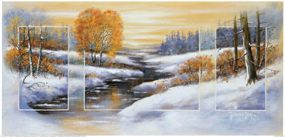 Winter Triptychon Print Winter Triptychon Print