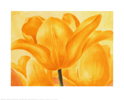 Golden Tulip Print Golden Tulip Print