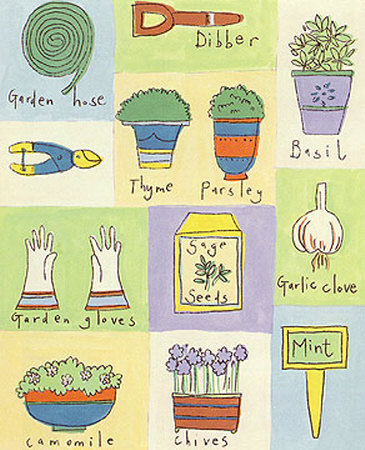 Garden/Herb I Print Garden/Herb I Print