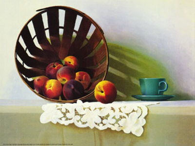 Peaches & A Cup Print Peaches & A Cup Print