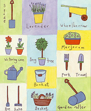 Garden/Herb II Print Garden/Herb II Print