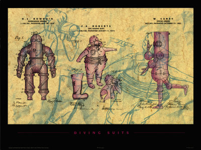 Diving Suits Print Diving Suits Print