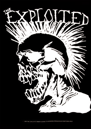 The Exploited Punk Skull Poster