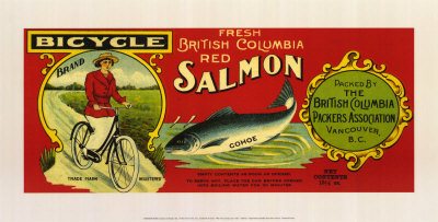 Salmon Print Salmon Print