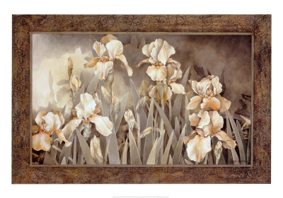 Field of Irises Print Field of Irises Print