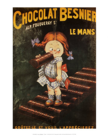 Chocolat Besnier Le Mans Print Chocolat Besnier Le Mans Print