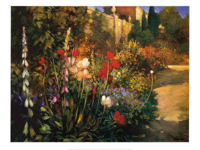 Walled Garden Print Walled Garden Print