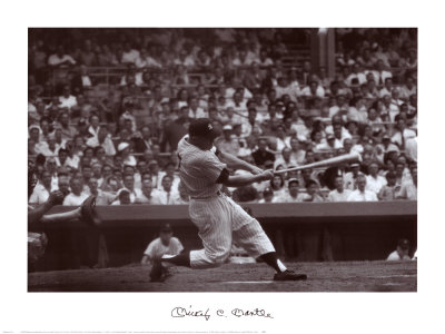 Mickey Mantle, 1956 Print Mickey Mantle, 1956 Print