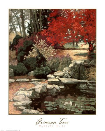 Crimson Tree Print Crimson Tree Print