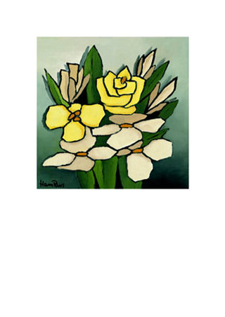 Floral Tribute III Print Floral Tribute III Print