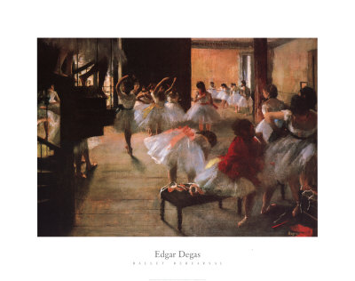 Ballet Rehearsal Print Ballet Rehearsal Print