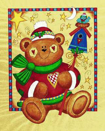 Teddy Bear Print Teddy Bear Print