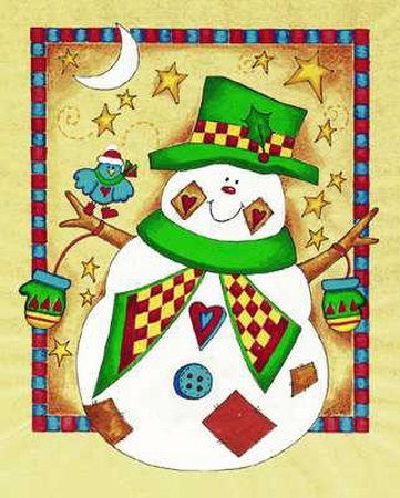 Snowman Print Snowman Print