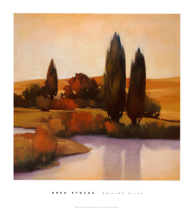 Rolling Hills Print Rolling Hills Print