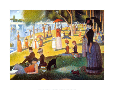 Sunday Afternoon on the Island of la Grande Jatte, c.1886 Print Sunday Afternoon on the Island of la Grande Jatte, c.1886 Print