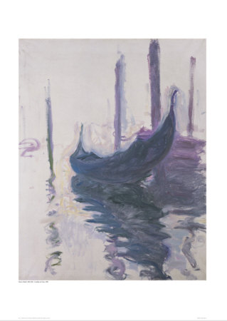Gondolas In Venice Print Gondolas In Venice Print