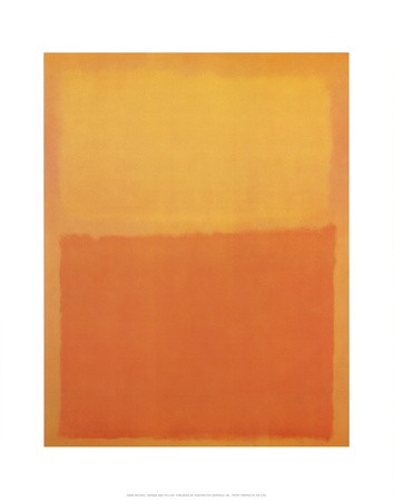 Orange and Yellow Print Orange and Yellow Print
