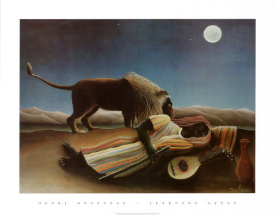 Sleeping Gypsy, 1897 Print Sleeping Gypsy, 1897 Print