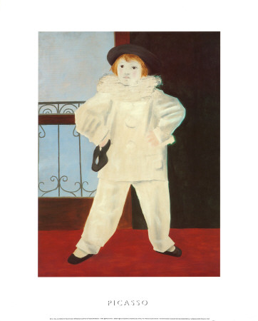 Paul as a Pierrot Print Paul as a Pierrot Print
