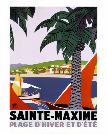 Sainte Maxime Print Sainte Maxime Print