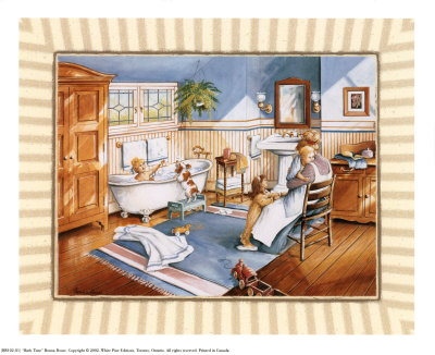 Bath Time Print Bath Time Print