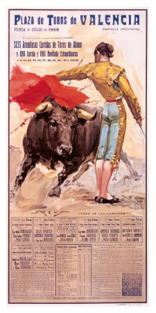 Plaza de Toros de Valencia Giclee Print Plaza de Toros de Valencia Giclee Print