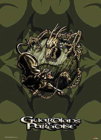 Guardians of Paradise Wall Scroll Guardians of Paradise Wall Scroll