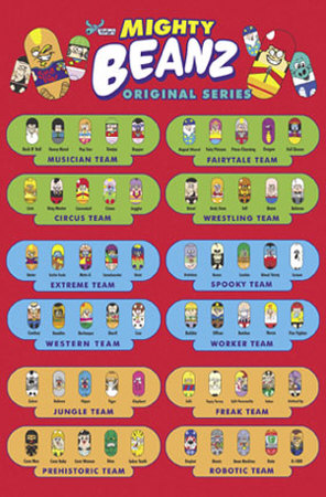 The Mighty Beanz - Series 1 Poster The Mighty Beanz - Series 1 Poster