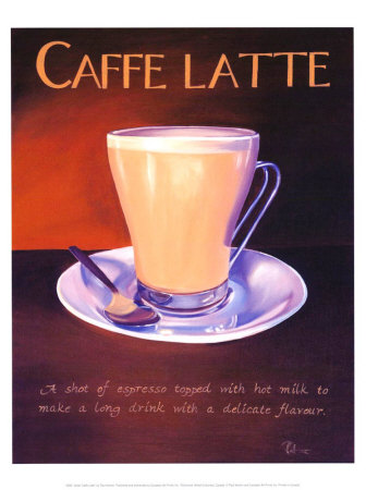 Urban Caffe Latte Print Urban Caffe Latte Print
