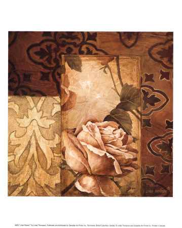 Linen Roses I Print Linen Roses I Print