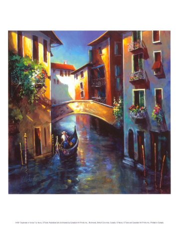 Daybreak in Venice Print Daybreak in Venice Print