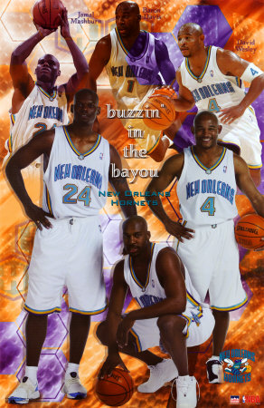 New Orleans Hornets - Collage Poster New Orleans Hornets - Collage Poster