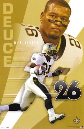 Deuce McAllister Poster Deuce McAllister Poster