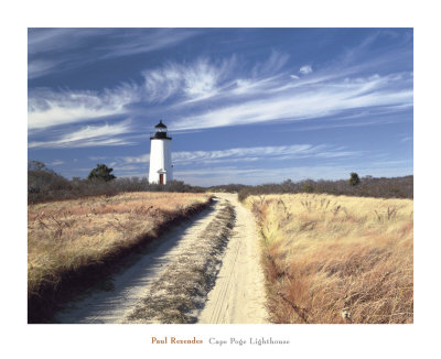 Cape Poge Lighthouse Print Cape Poge Lighthouse Print