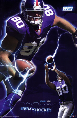 Jeremy Shockey Poster Jeremy Shockey Poster