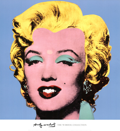 Shot Blue Marilyn, 1964 Print Shot Blue Marilyn, 1964 Print
