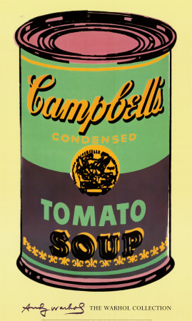 CampbellsSoupCan1965GreenandPurple