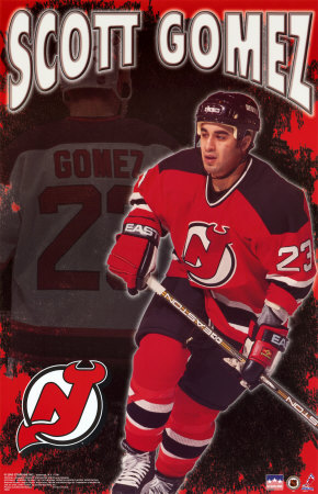 New Jersey Devils - Scott Gomez Poster New Jersey Devils - Scott Gomez Poster