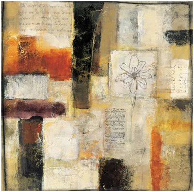 Floral Contemplation Print Floral Contemplation Print