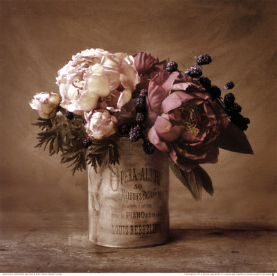 Estate Peonies Print Estate Peonies Print