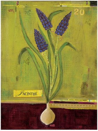 Hyacinth Whimsy Print Hyacinth Whimsy Print