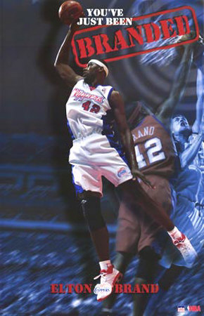 L.A.Clippers - Elton Brand Poster L.A.Clippers - Elton Brand Poster